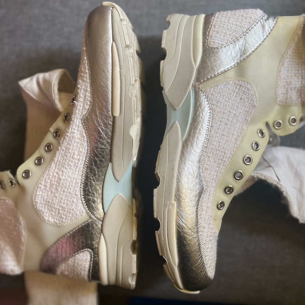 Chanel Knee High Sneakers